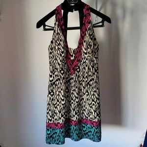 Animal print dress